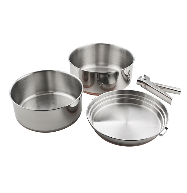 PLATEAU S/S COOKSET